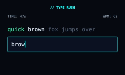 Type Rush